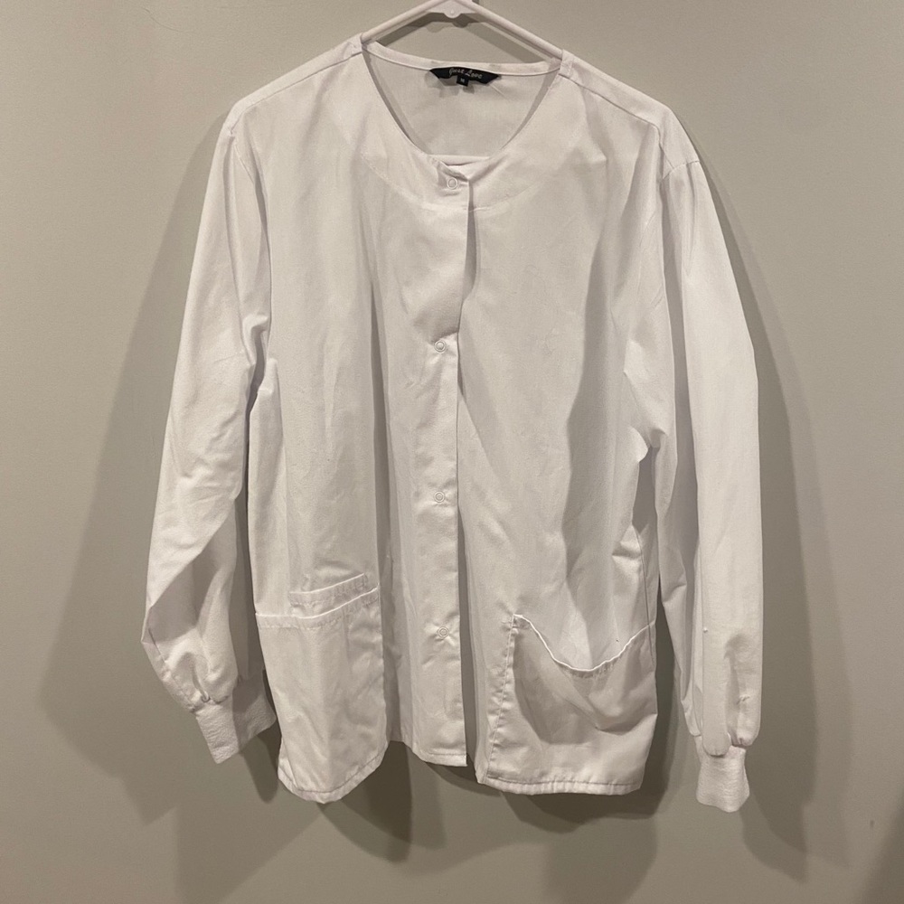All white lab coat